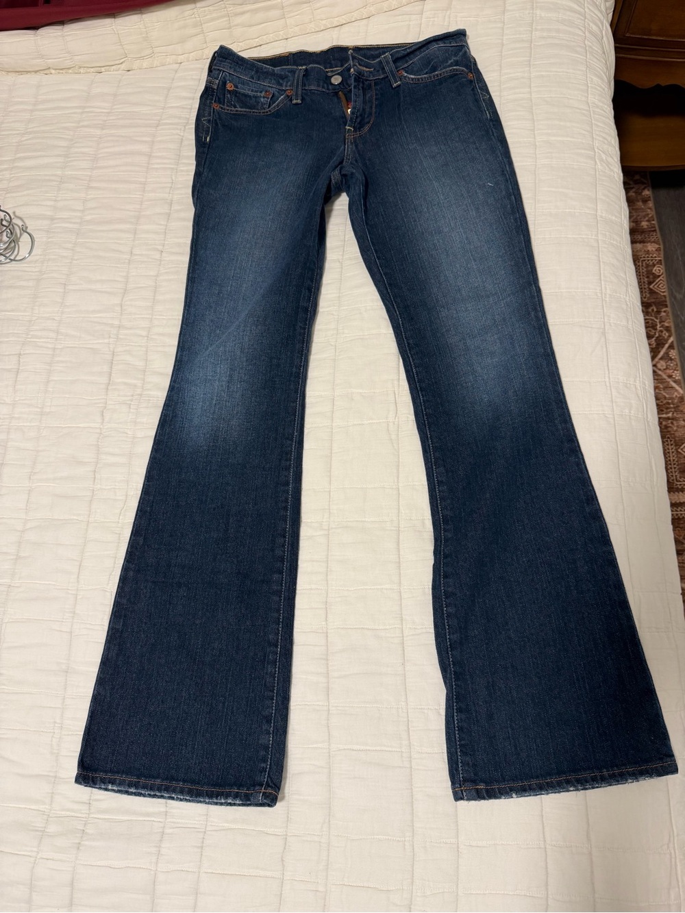 Lucky Brand Women's Dark Indigo Flare Jeans